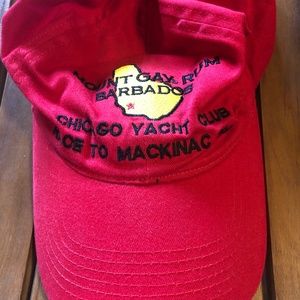 Sailing Cap, Mount Gay, Chicago Yacht Club Race to Mackinac